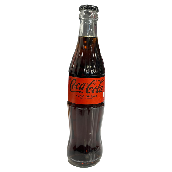 Coca-Cola Zero Sugar Glasflasche