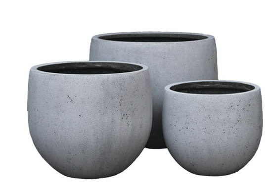 Outdoor |  Pflanzkübel ""Bigio" - betongrau/klein