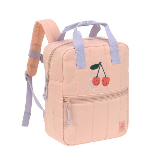 Lässig Kindergartenrucksack Square Little Gang Kirsche Rosa