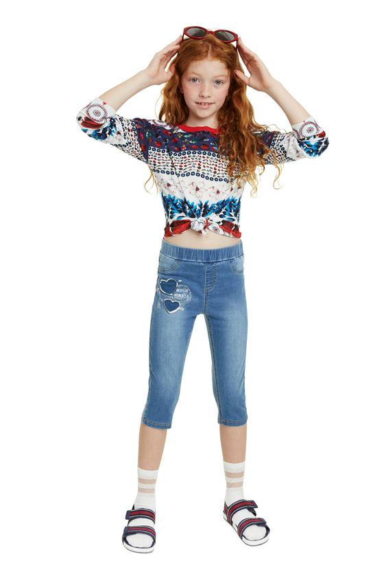 Capri-Hose "Unexpected Moments", mit Gummibund