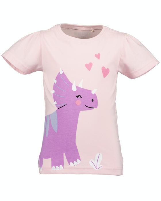 T-Shirt "Happy Dinosaur", reine Baumwolle, rosa