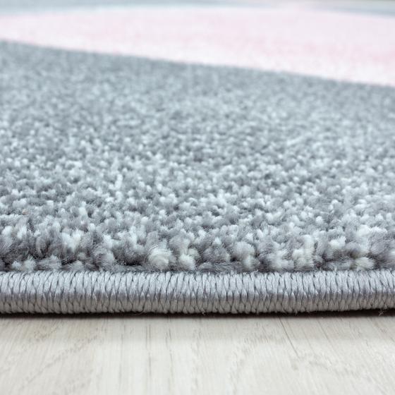 Beta gri pembe Hali 200 x 290 cm