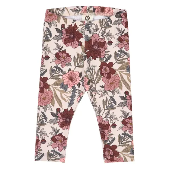 Müsli by Green Cotton Leggings Bliss Nightingale Root Nostalgia Rose