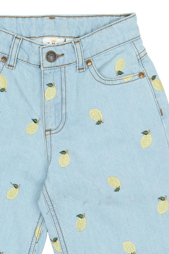 The New Wide Fit Jeans Light Blue Denim