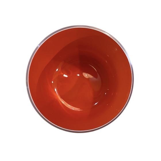 MEL Vase "Happy Spring" mittel hellrot