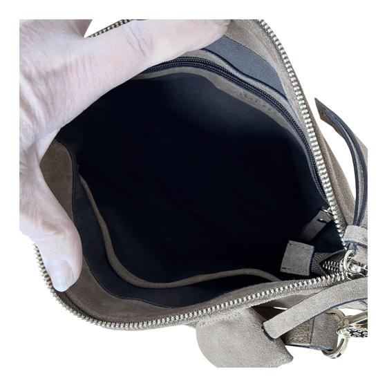 abro JUNA Hobo x-small, velours braun