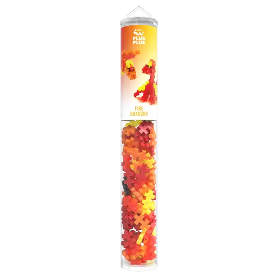 Plus Plus 100 Kreativ Bausteine Feuer Drache 