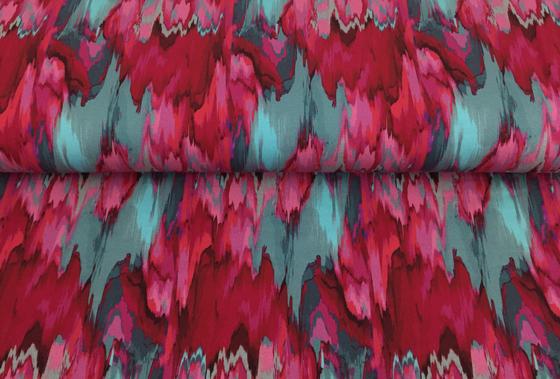 Sommersweat Seidenmalerei pink
