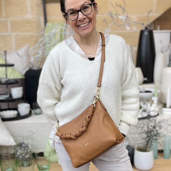 abro SOLEY Umhängetasche, cognac