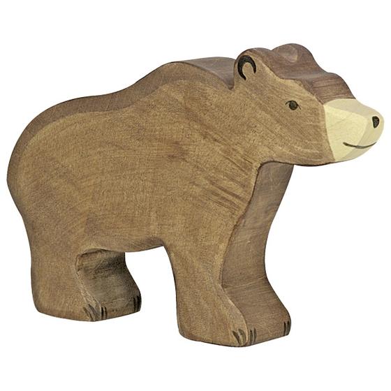 Holztiger Holztier Braunbär