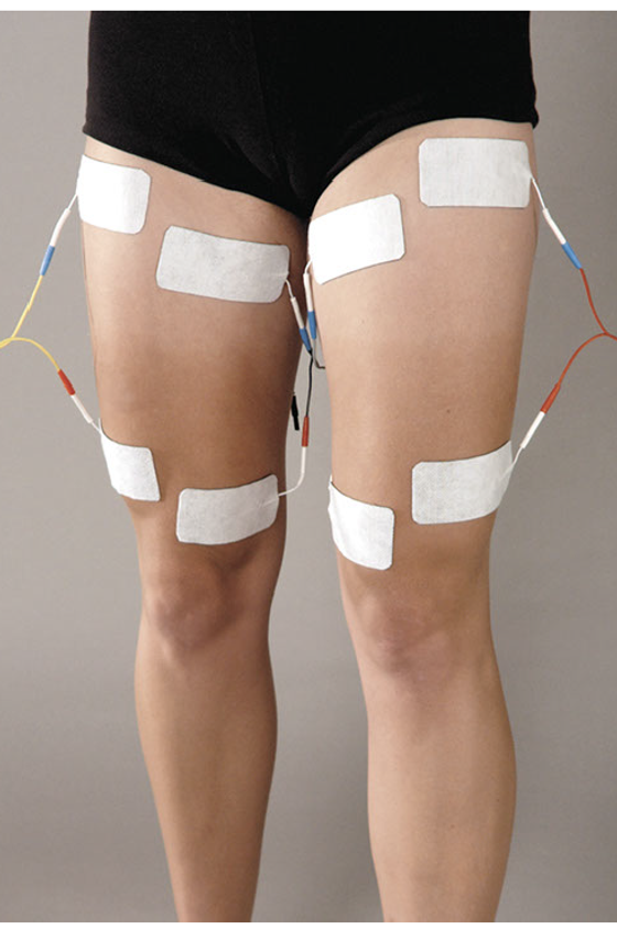 STIMEX Klebeelektroden 50 x 130 mm * mit hypoallergetischem Gel  4Stk.