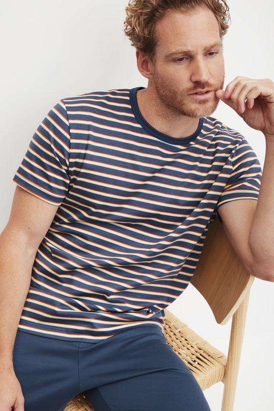 CALIDA Herren Kurz-Pyjama Relax Streamline