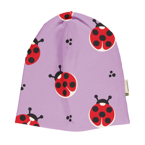 Beanie "Ladybug", Biobaumwolle, GOTS