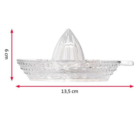 Zitruspresse aus Glas