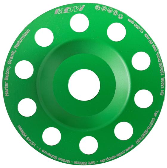 Diamant Schleifteller <br> Ø 130 mm <br> passend zu Festool <br> Beton hart