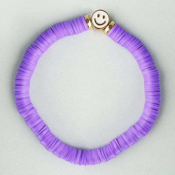 goldmarie Armband SMILE - purple