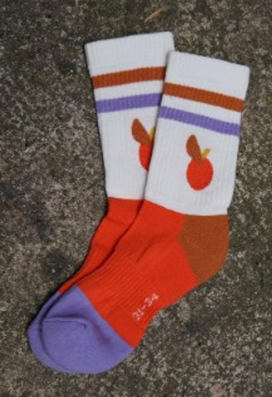 Fräulein Prusselise Bio Tennissocke Obst