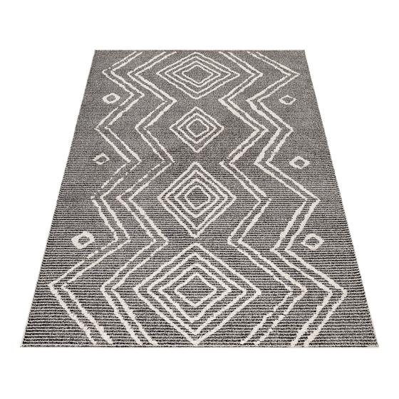 Tazna 160 x 230 cm siyah bej krem schwarz