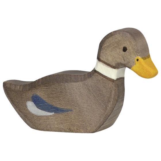 Holztiger Holztier Ente