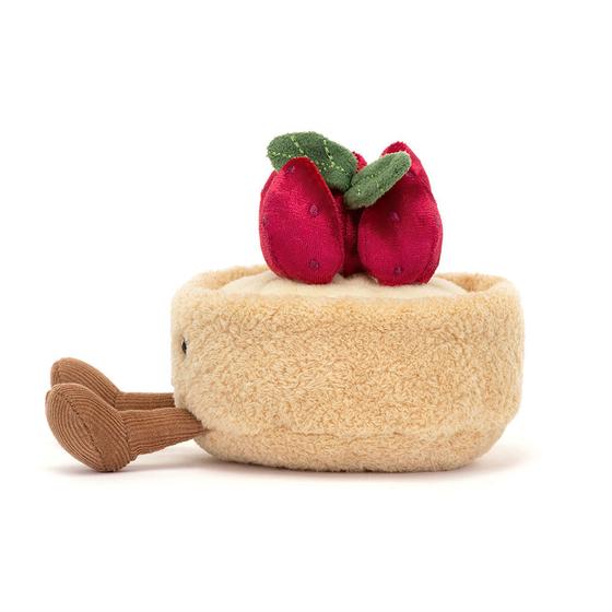 Jellycat Kuscheltier Amuseables Fleurette Tarte Aux Fraises