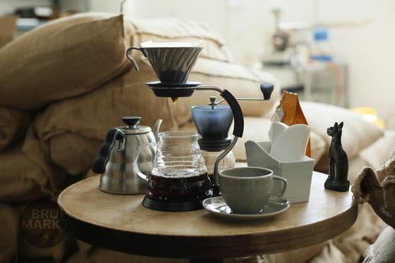 Hario V60 arm stand schwarz