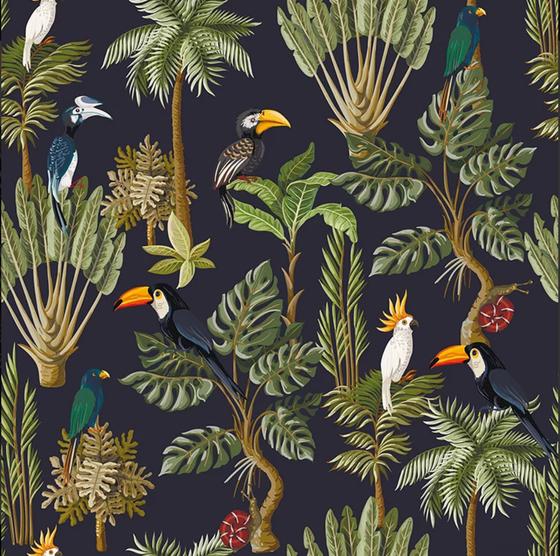 Serviette | Papier-/ Lunchserviette Tropical Garden