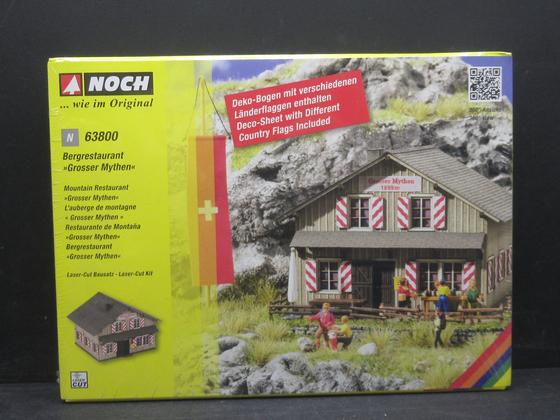 Noch 63800 Bergrestaurant Grosser Mythen Laser Cut Bausatz Spur N OVP