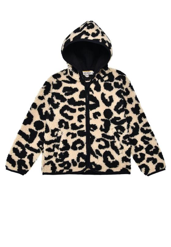 Teddyjacke "Leo" mit Kapuze