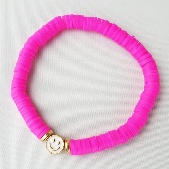 goldmarie Armband SMILE - pink