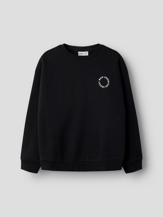 Name It Sweatshirt Bru Noos Schwarz 
