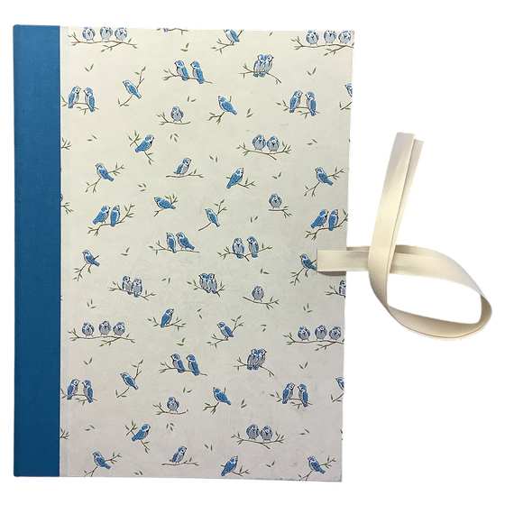 Sammelmappe - Vögel, Chiyogami (Japan)