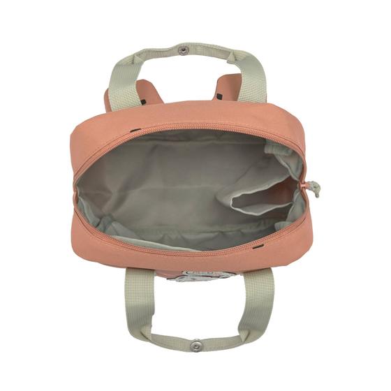 Lässig Kindergartenrucksack Square Happy Prints Karamell