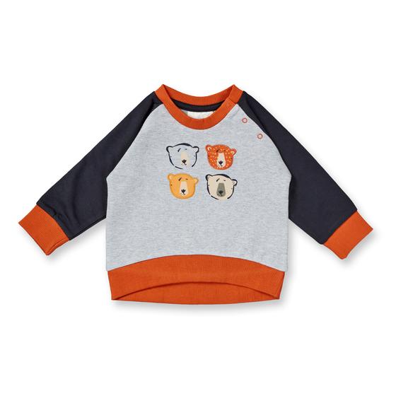 Sweatshirt "Bärchen", Biobaumwolle, GOTS-zertifiziert