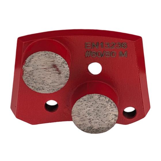 Diamant Schleifschuh <br> passend für Contec SWA <br> K 60/80 medium Bindung <br>  für alle Böden