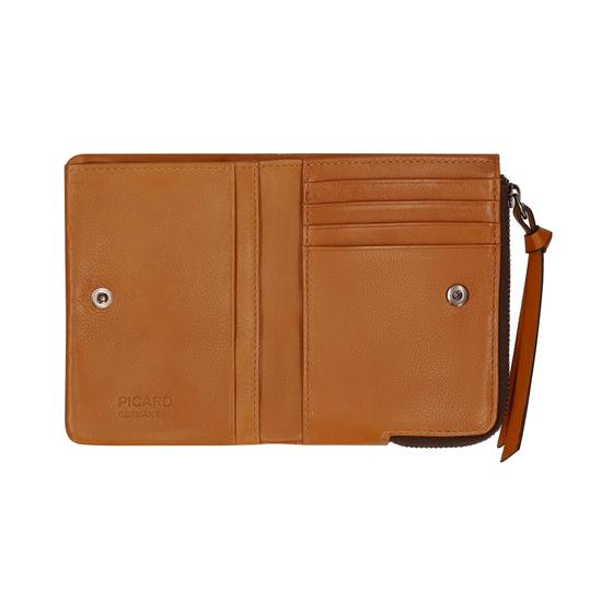 PICARD 7384 RV-BÖRSE der Serie FOLD IN 1 in der Farbe COGNAC