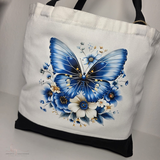 Große Shopping Bag BUTTERFLY