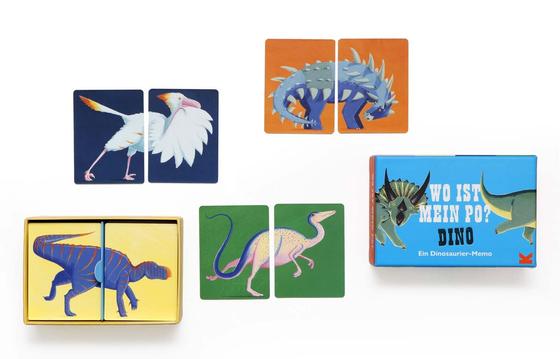 Laurence King  Spiel Tier Memo Wo ist mein Po?