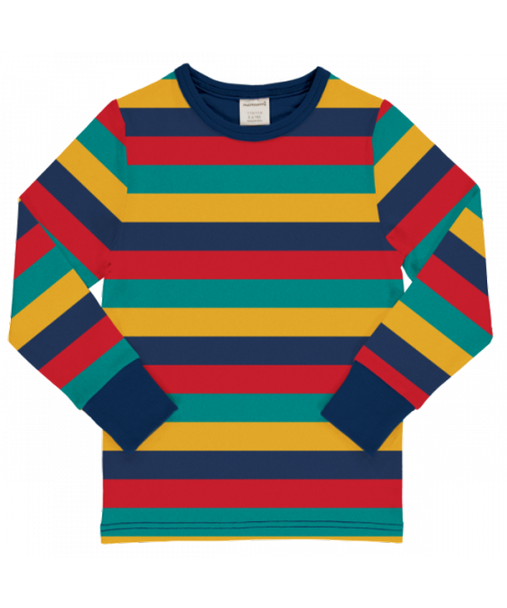 Langarmshirt "Stripes Mixed", Biobaumwolle, GOTS