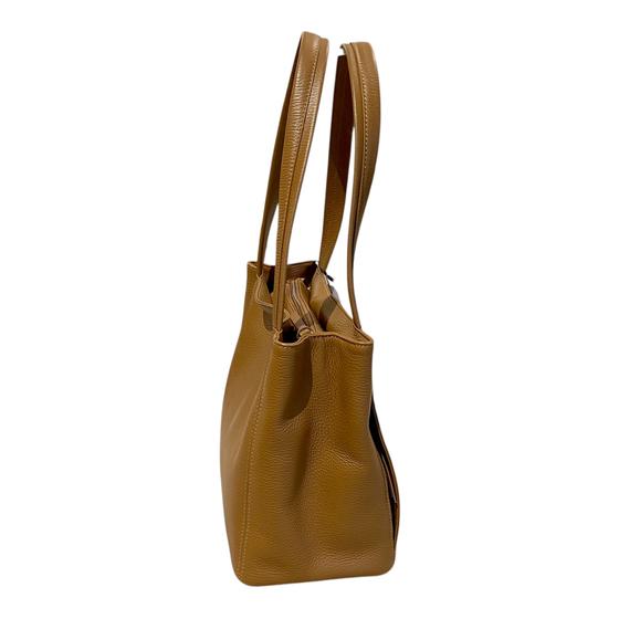 Maxima Arbeitstasche Schultertasche, cuoio, cognac