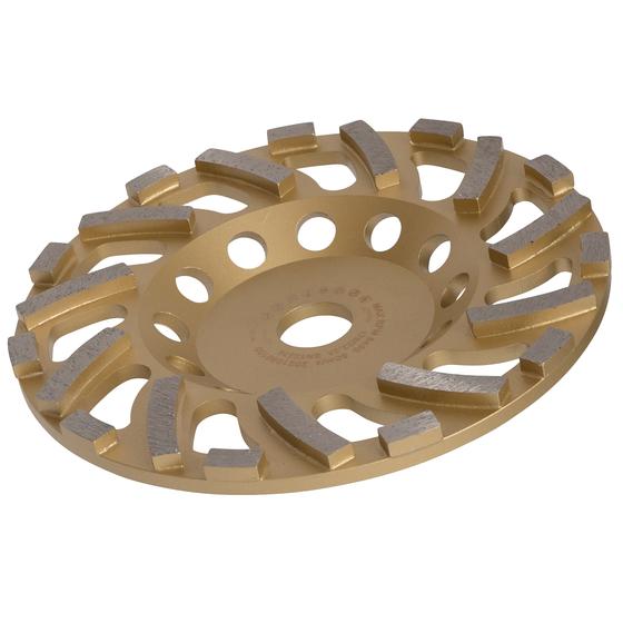 Diamant Schleifteller <br> Premium Top <br>Ø 180 mm<br>passend für Flex Sanierungsschleifer