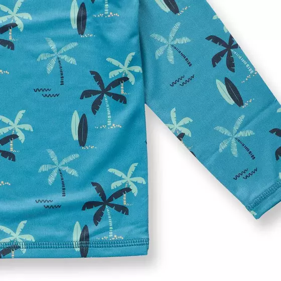 Sense Organics UV Langarmshirt Palin Palms Blue