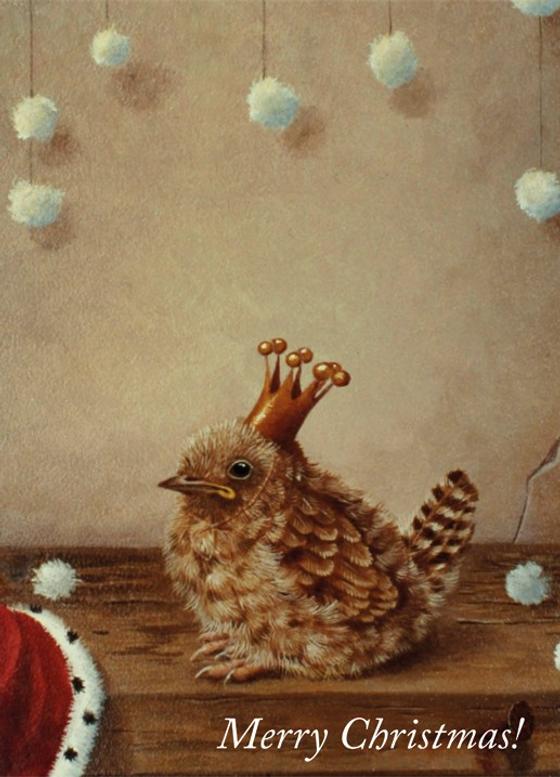 Merry Christmas Postkarte