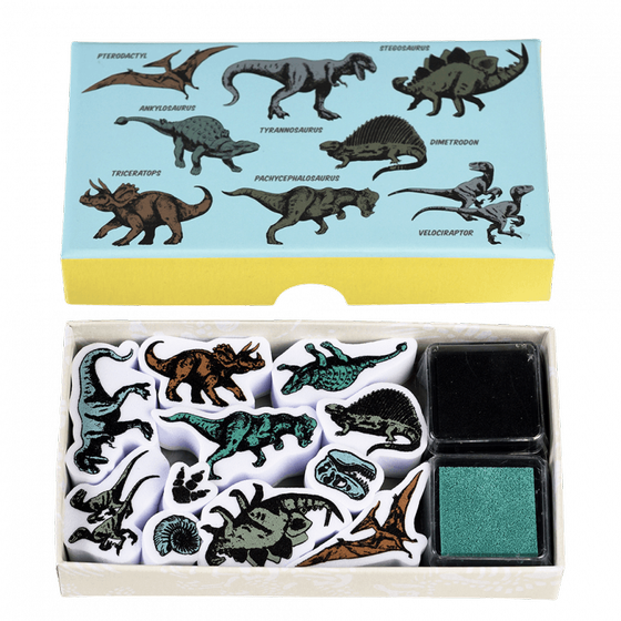 Rex London Mini Set Stempel Dinosaurier
