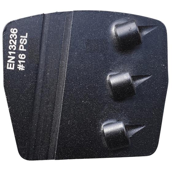 PKD Schleifschuh <br> PKD für dicke Beschichtungen <br> passend für Grundteller Ø 250 mm