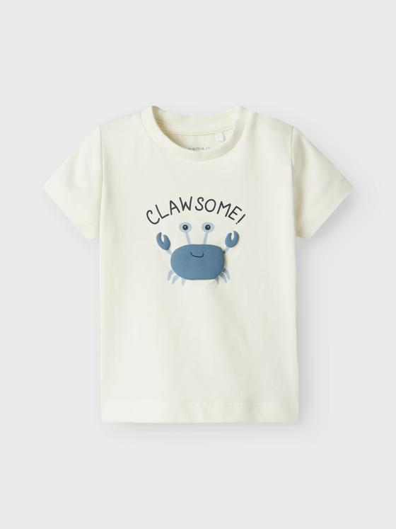 Name It T-Shirt Krebs Weiß