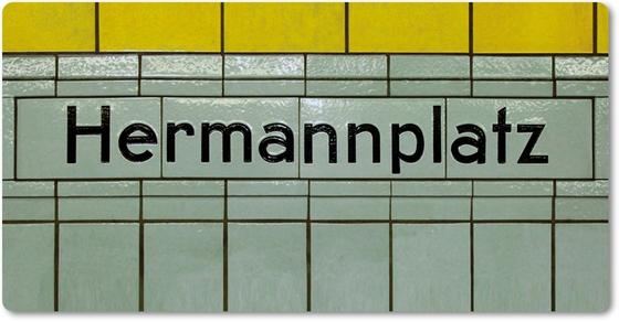 U-Bahn Magnet Hermannplatz ubahnhof berlin 