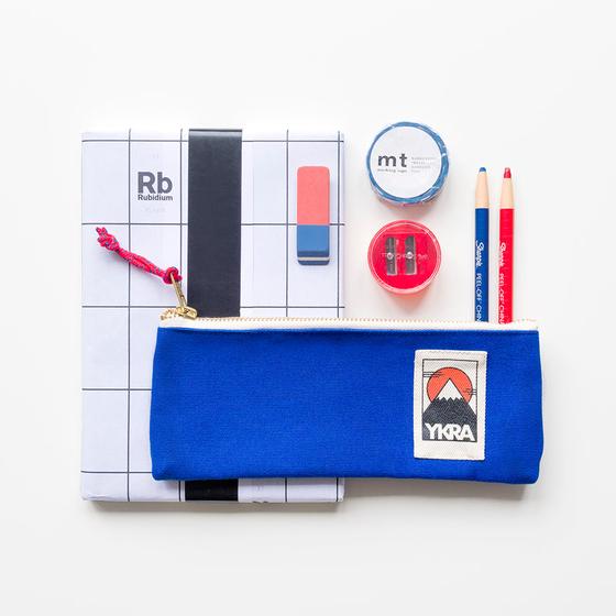 Ykra Pencil Case Blue