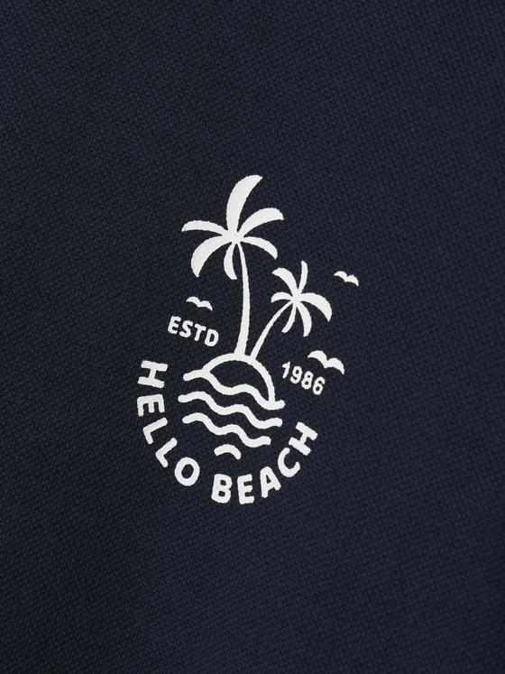 Name It Sweatshirt Hello Beach Navy Blazer