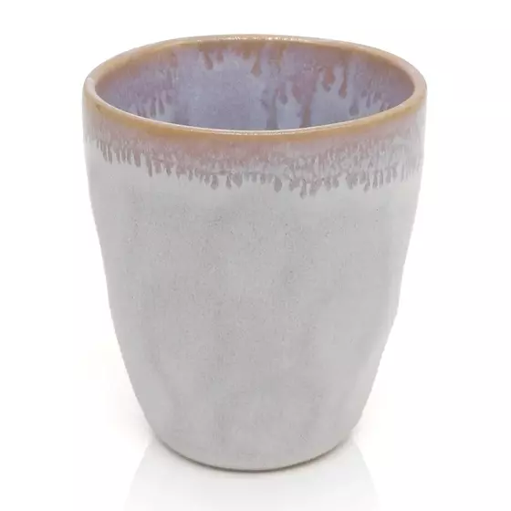 MEA-Living Stoneware Espressobecher aus Keramik - polarweiß - 150ml