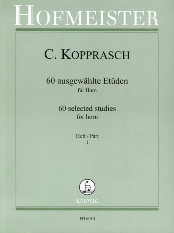 60 ausgewählte Etüden 1